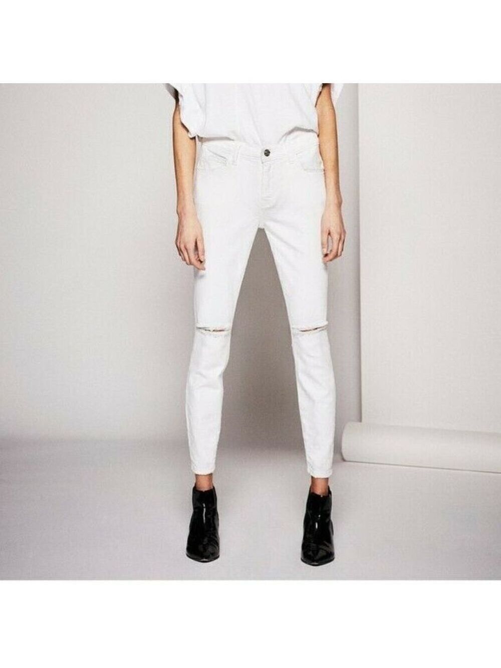 Current/Elliott The High Waist Stiletto Jean